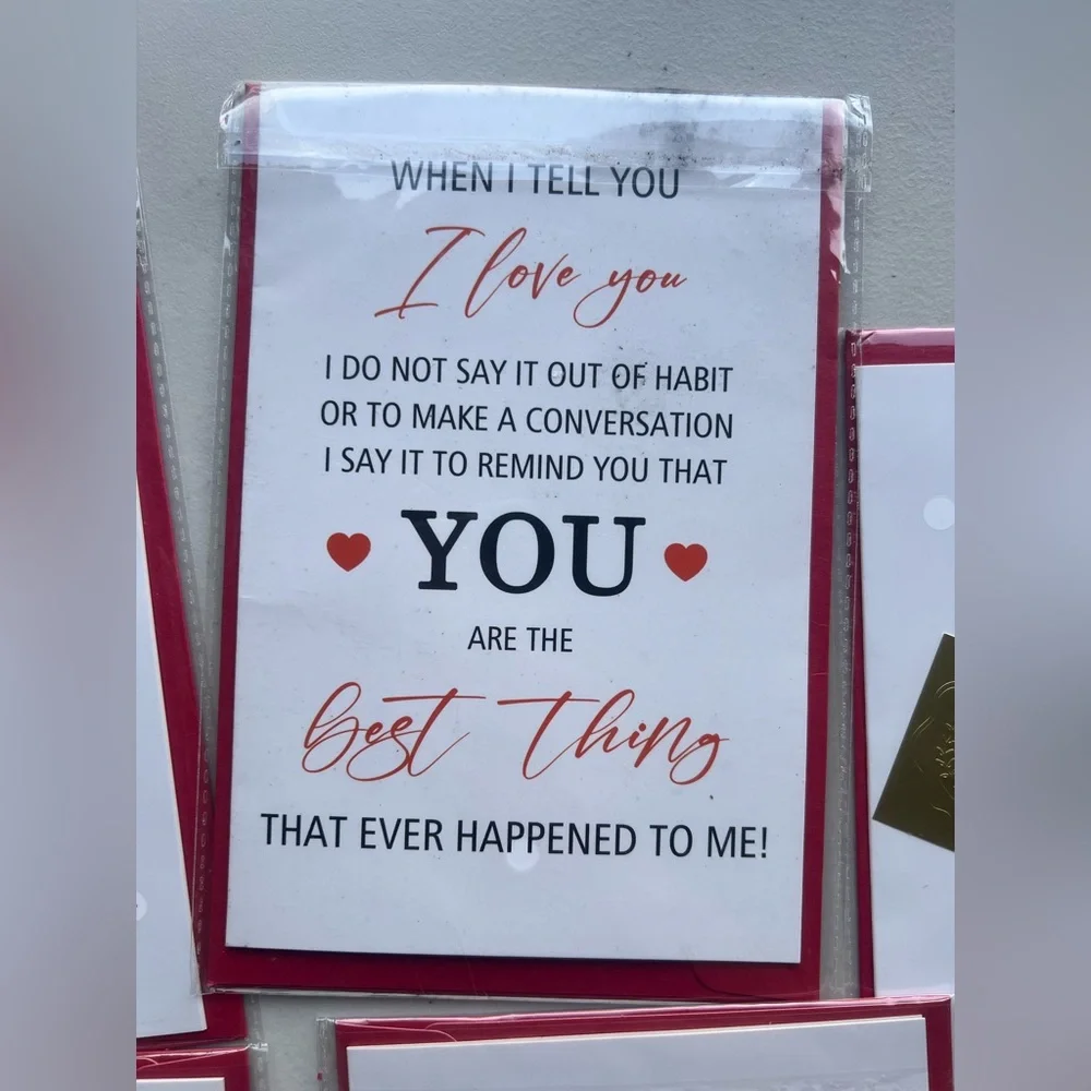 Valentine's Day Greeting Card Set